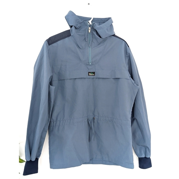 Ski Country Jackets & Blazers - Vintage Ski Country Blue Anorak (Windbreaker)